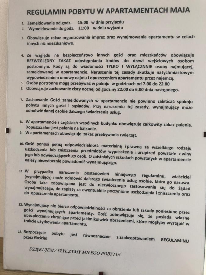 Apartamenty Maja Nowy Targ Esterno foto